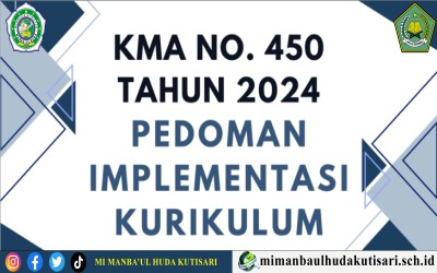 KMA NO. 450 Pedoman Implementasi Kurikulum untuk memperkuat Madrasah dengan Kurikulum Merdeka